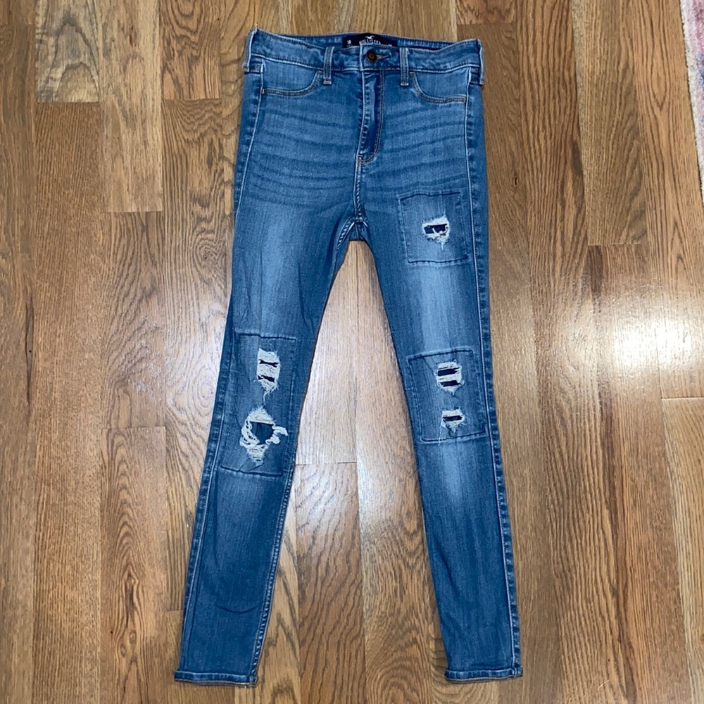 hollister high-rise crop jean legging